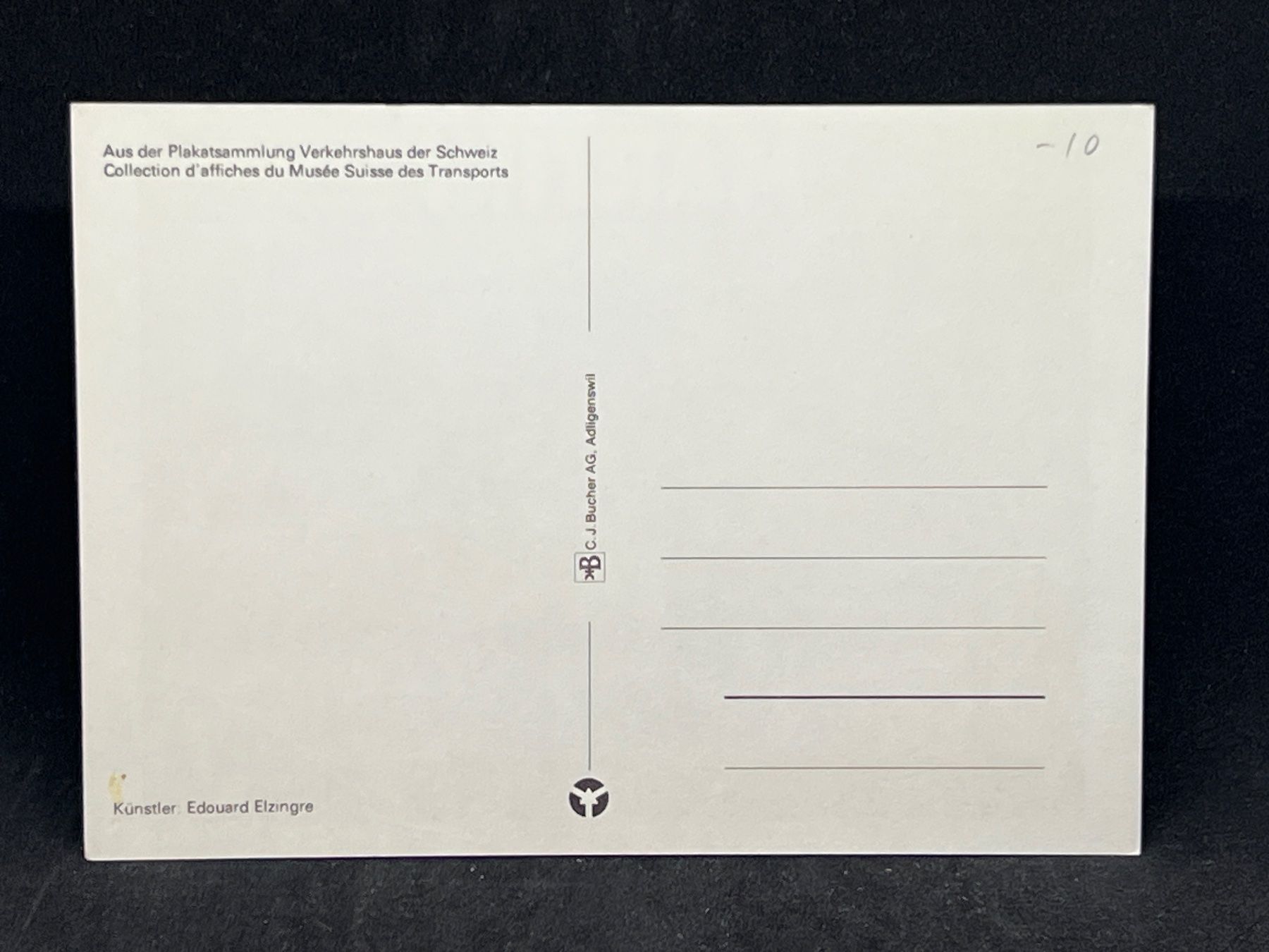 Cartoline postali: Ansichtskarte: Automobiles Martini St. Blaise Neuchâtel – Usato da Widnau venduto da Brusi9 1