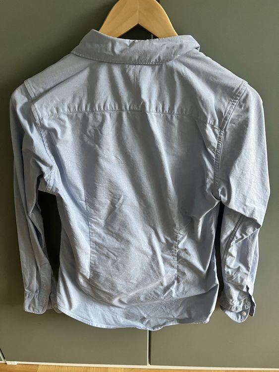 Chemisier Bleu New Look Taille 8 - Manches Courtes, Neuf Sans étiquette, Basique