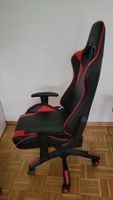 Gaming-Stuhl Schwarz-Rot, gut erhalten, Top Zustand!