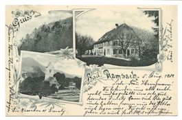Gruss aus Bad Ramsach (BL) Jugendstil - Läufelfingen - 1902