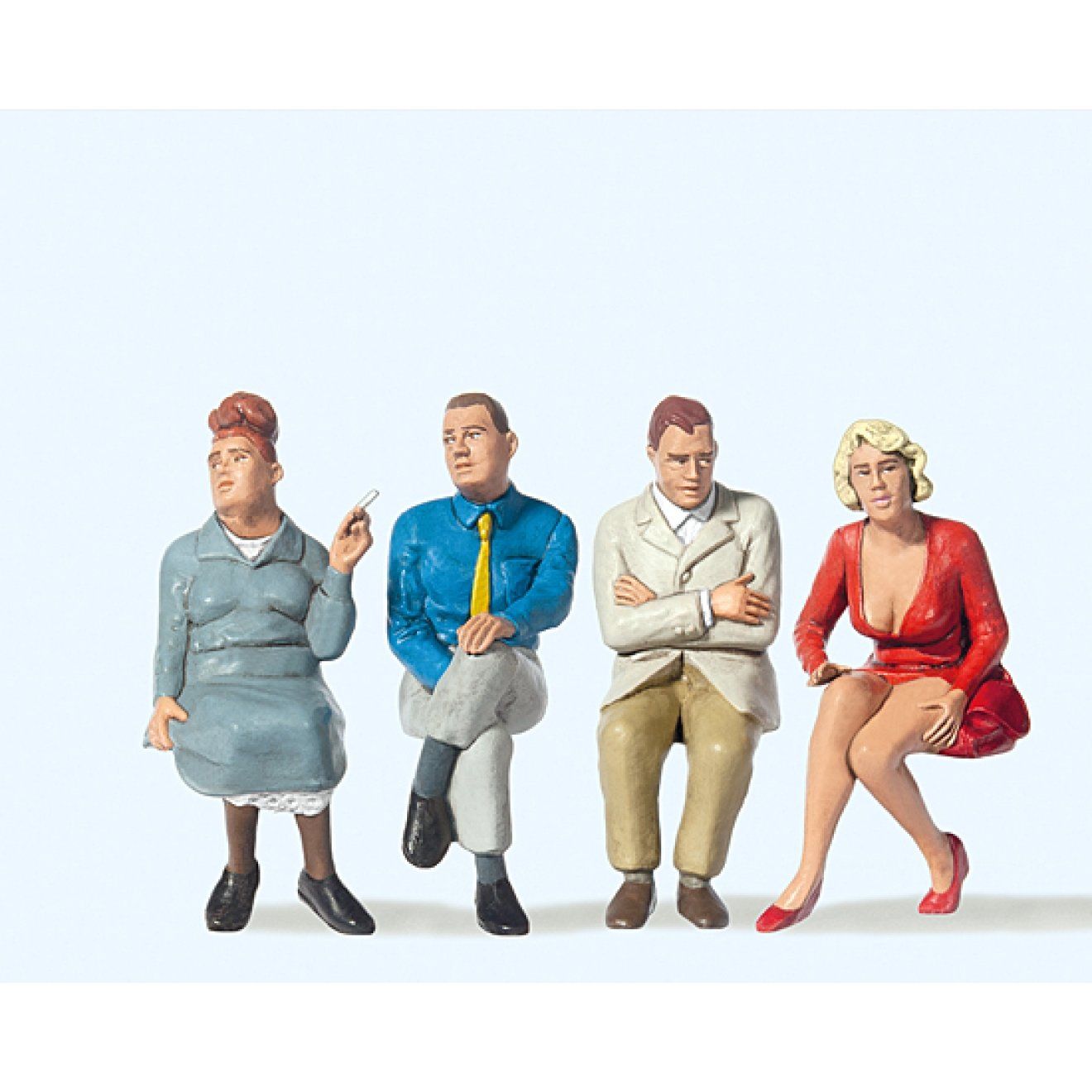Preiser Modelleisenbahnen: 8  Preiser Miniatur Figuren – Neu und originalverpackt aus Hunzenschwil von swissladyshop 4