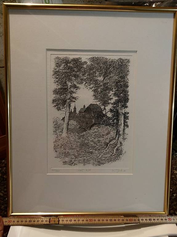 Grafica & Litografie: litografia originale - Lithografie – Usato da Bremgarten AG venduto da BenjaB 1