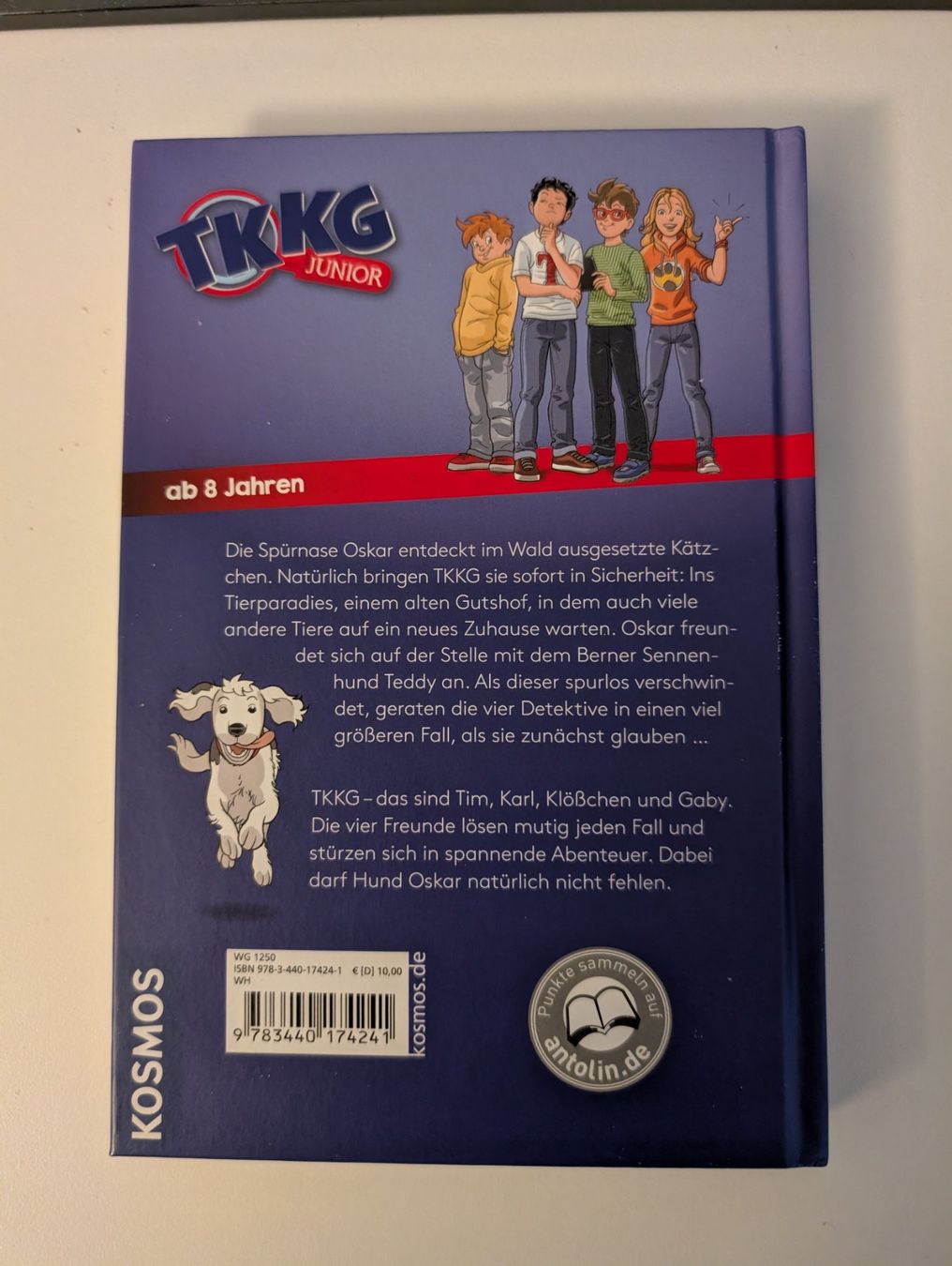 Libri: TKKG Junior "vier Pfoten in Note" – Usato da Aarberg venduto da fosta 1