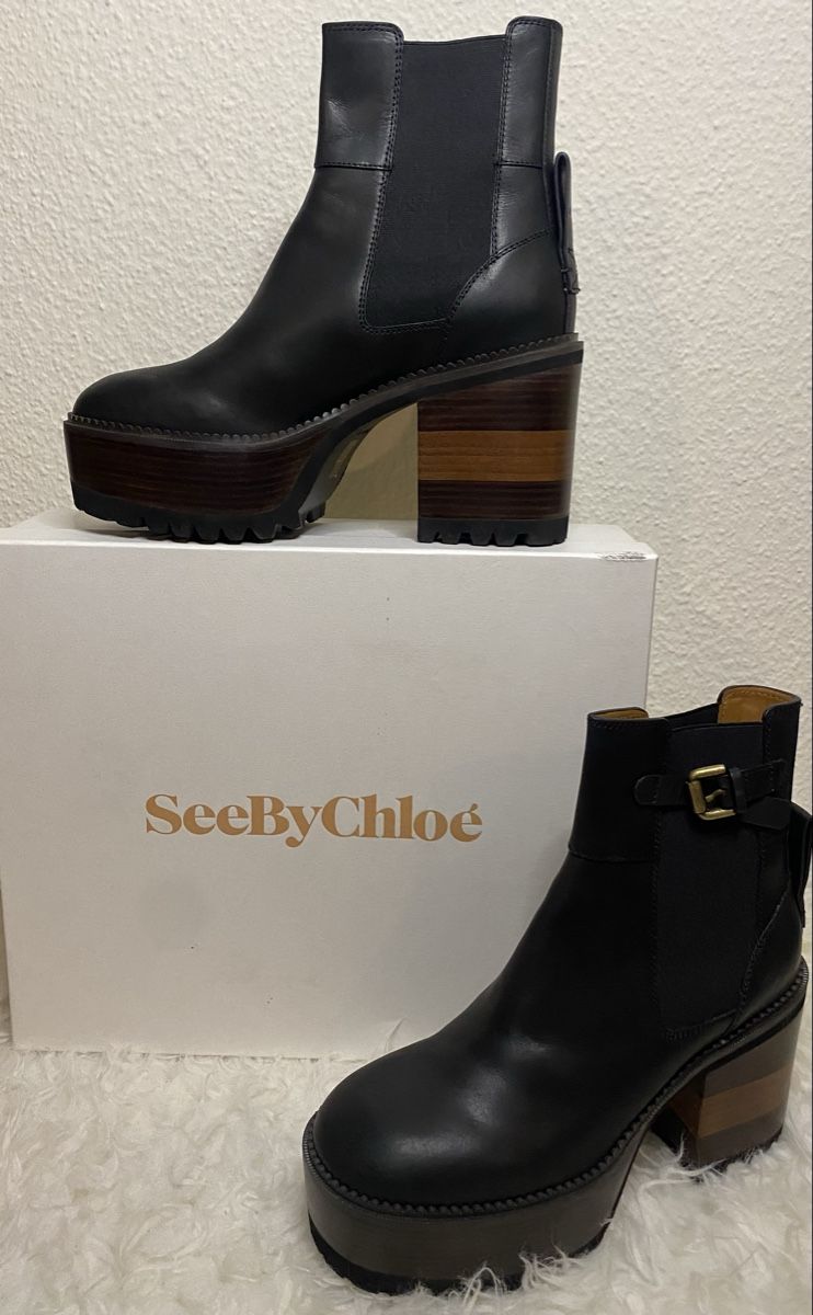 Chloé Scarpe da donna: Chloé Bryn Stiefeletten Gr. 41 – Nuovo (secondo la descrizione) da Zürich venduto da alv_pqz2