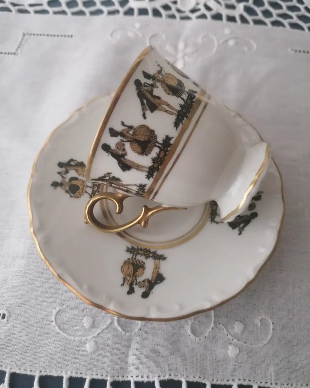 Tassen: Vintage. Mokkatasse, US Zone, Bavaria – Gebraucht aus Aegerten von Jos_zem 2