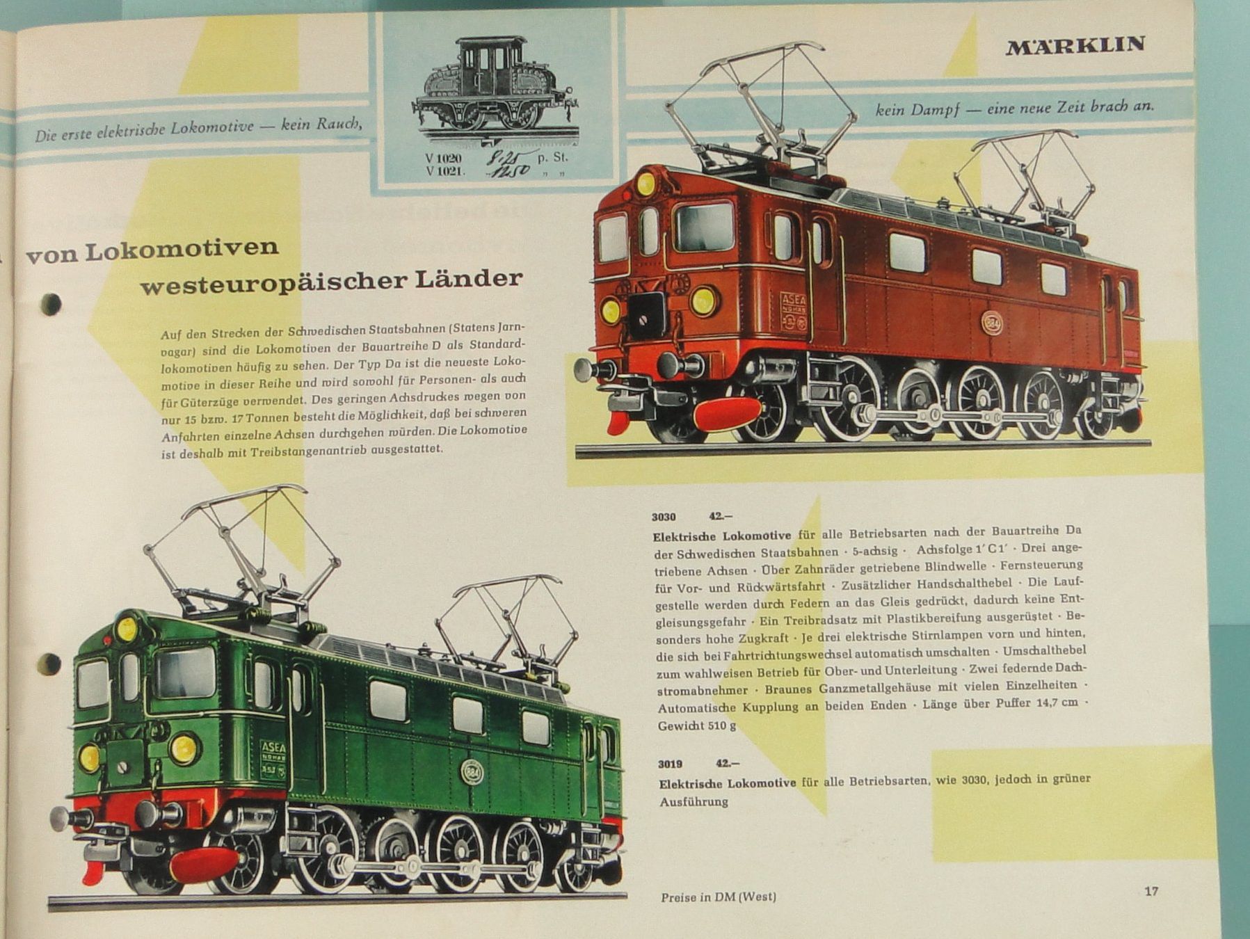 Märklin Dokumente: Märklin Katalog 1959 Deutsch Sfrs – Gebraucht aus Bülach von cann11 1