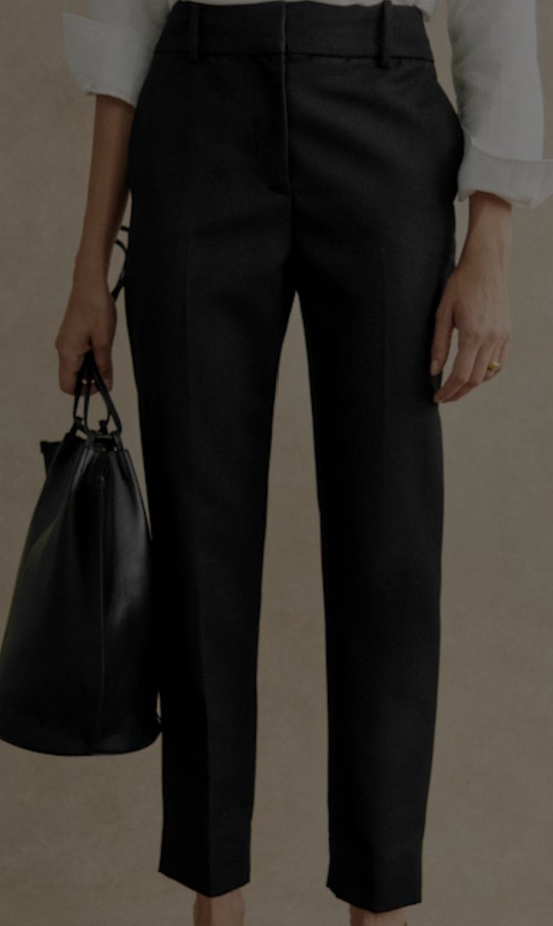 Sezane Pantaloni: Pantalon Sézane noir "Gustavo" taille 36 – Usato da Adliswil venduto da sskb 2
