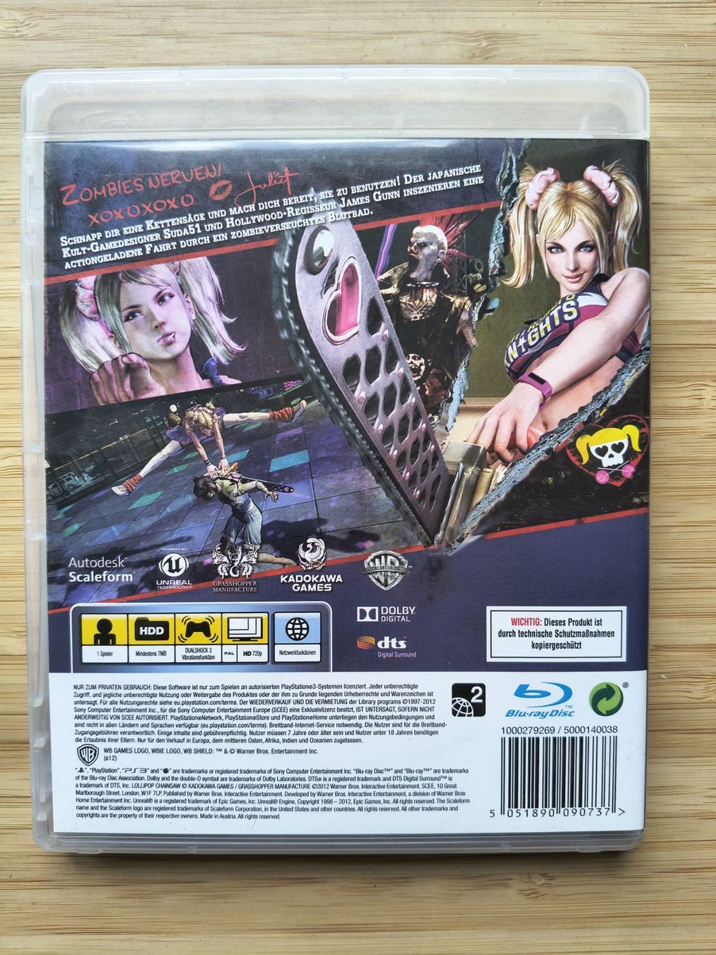 Spiele: Lollipop Chainsaw (PS 3) – Gebraucht aus Riedholz von ste_96cd 1