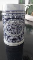 Bierhumpen mit Spruch