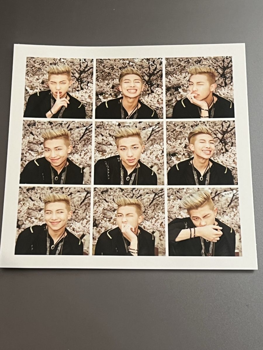 Carte collezionabili: BTS RM Rapmonster Namjoon Photocard – Nuovo (secondo la descrizione) da Niederweningen venduto da this_that