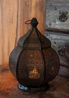 Orientalische Lampe „Goldfunke“