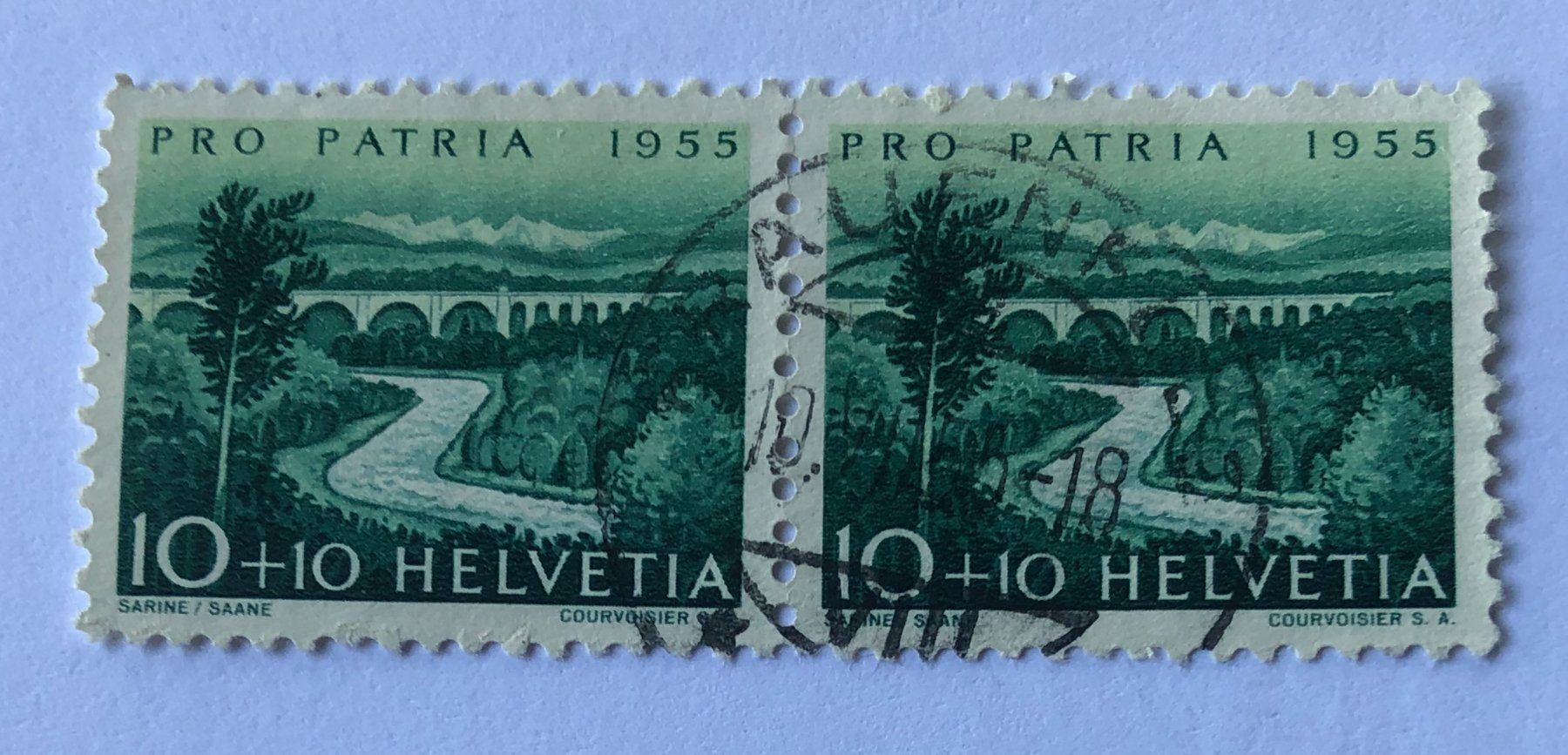 Tutti i francobolli: Nr. B 72 Paar mit Stempel – Usato da Aarau venduto da Billa007