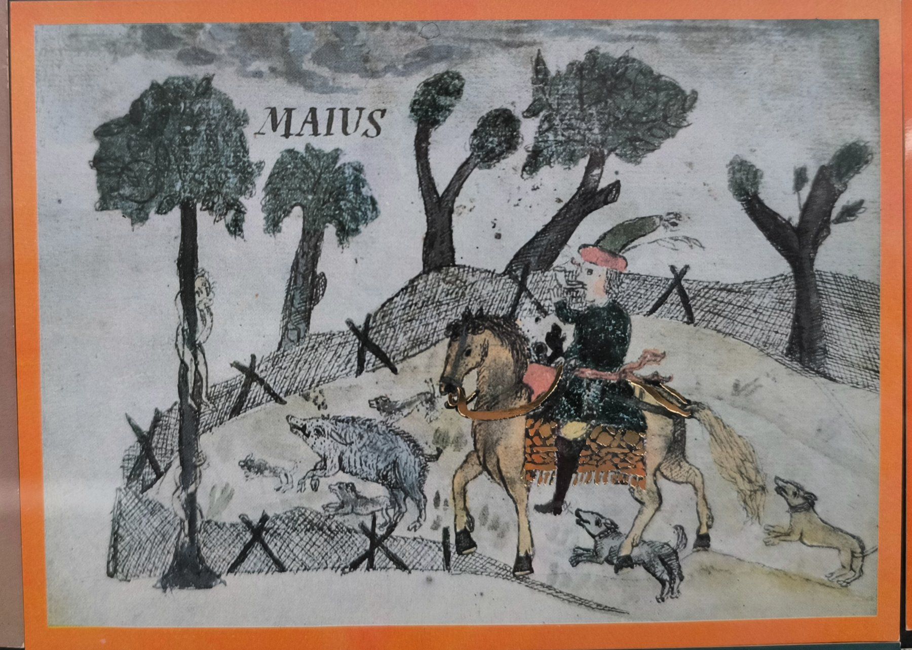 Dipinti: FOLK ART SAMPLER - Catherine Grunewald – Usato da Rüti ZH venduto da Restwert_Rueti_ZH 5