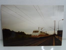 Foto DB ICE Promotionsfahrt ZH-St.Gallen-ZH Gossau Mai 1993.