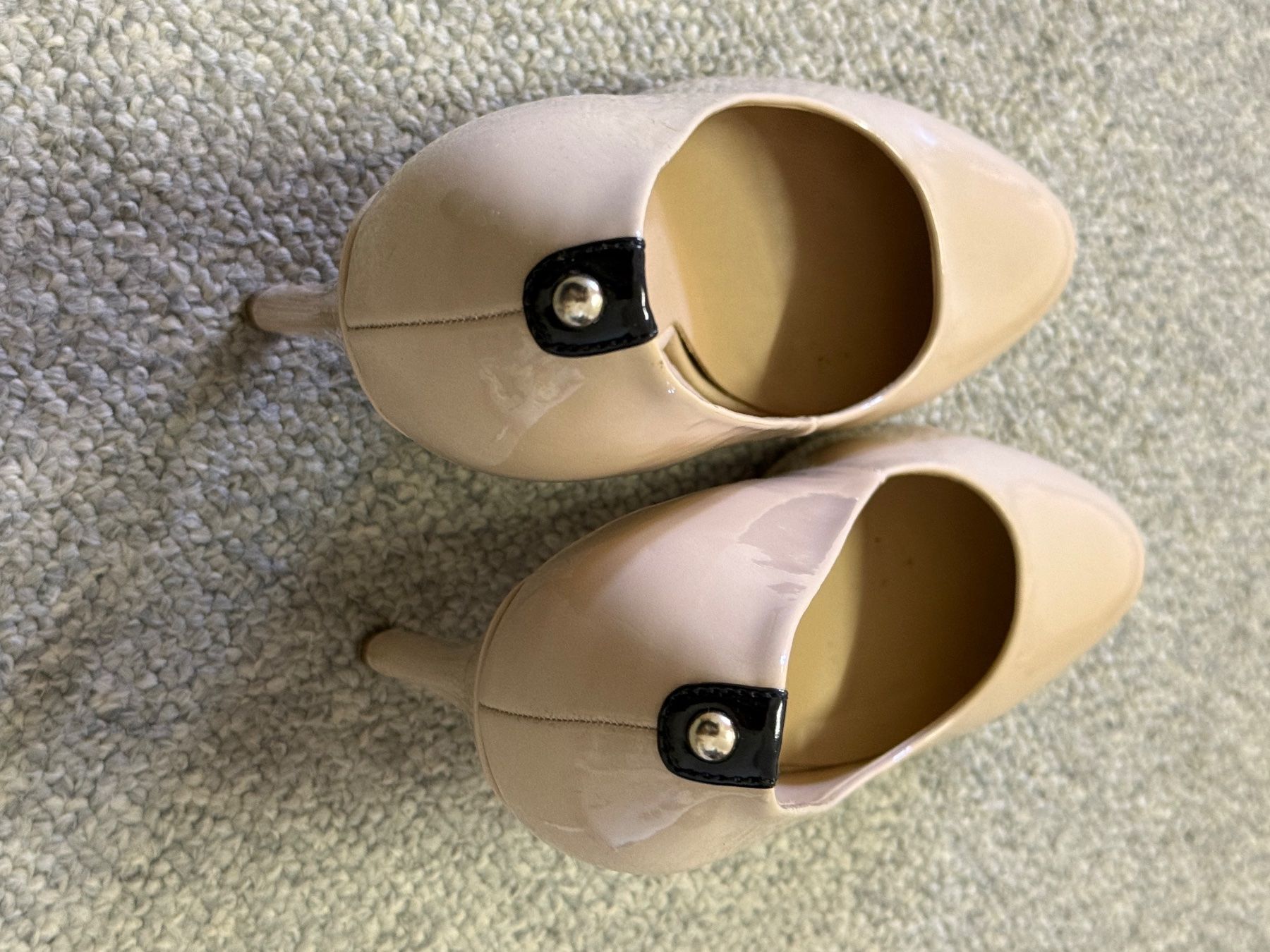 Damenschuhe: Pumps Lackleder beige 37 Bata – Gebraucht aus Bettwil von Tija007 2