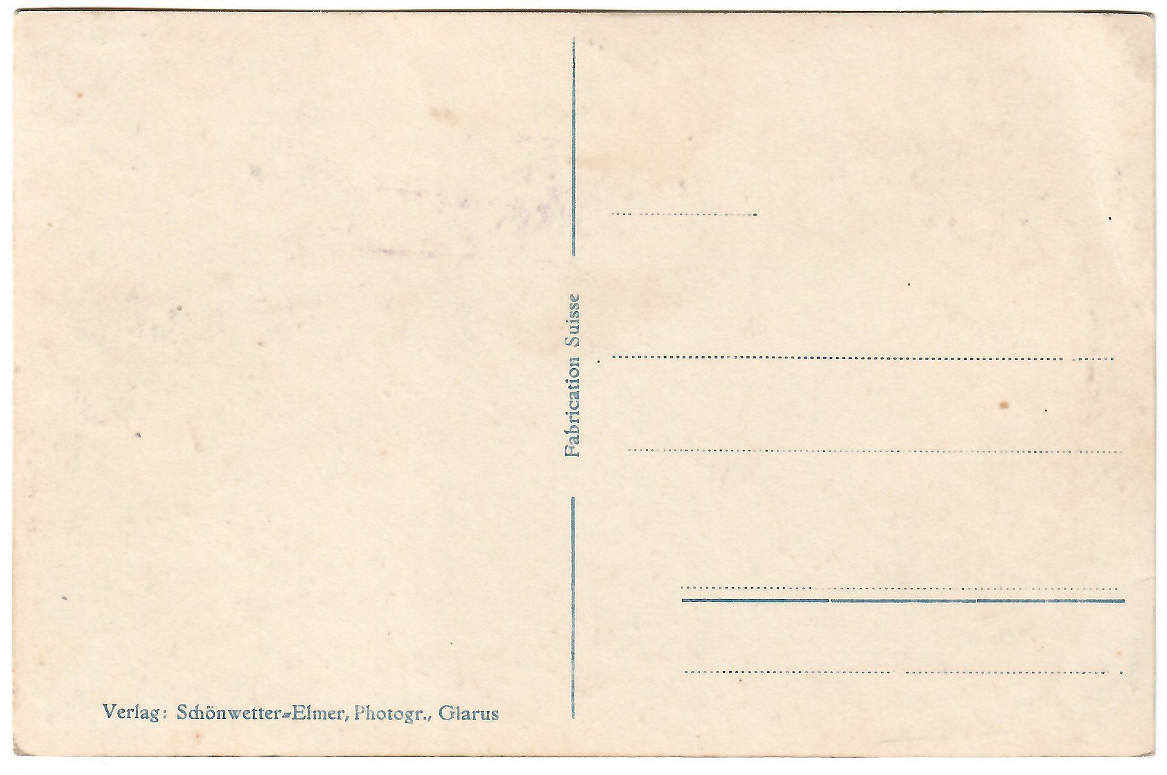 Cartoline postali: Ansichtskarte  Braunwald  Unterstaffel – Usato da Kerns venduto da etma3 1