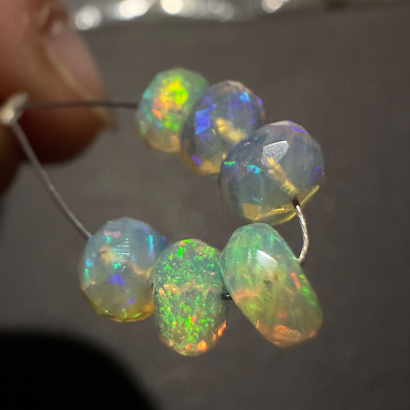 Pietre preziose: 2.75 ct - Natural Ethiopian Opal Beads - 6 Pcs – Nuovo (secondo la descrizione) da Zürich venduto da Yoohooz 2