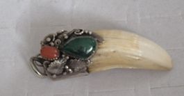 Pendentif Ancien Amérindien en argent
