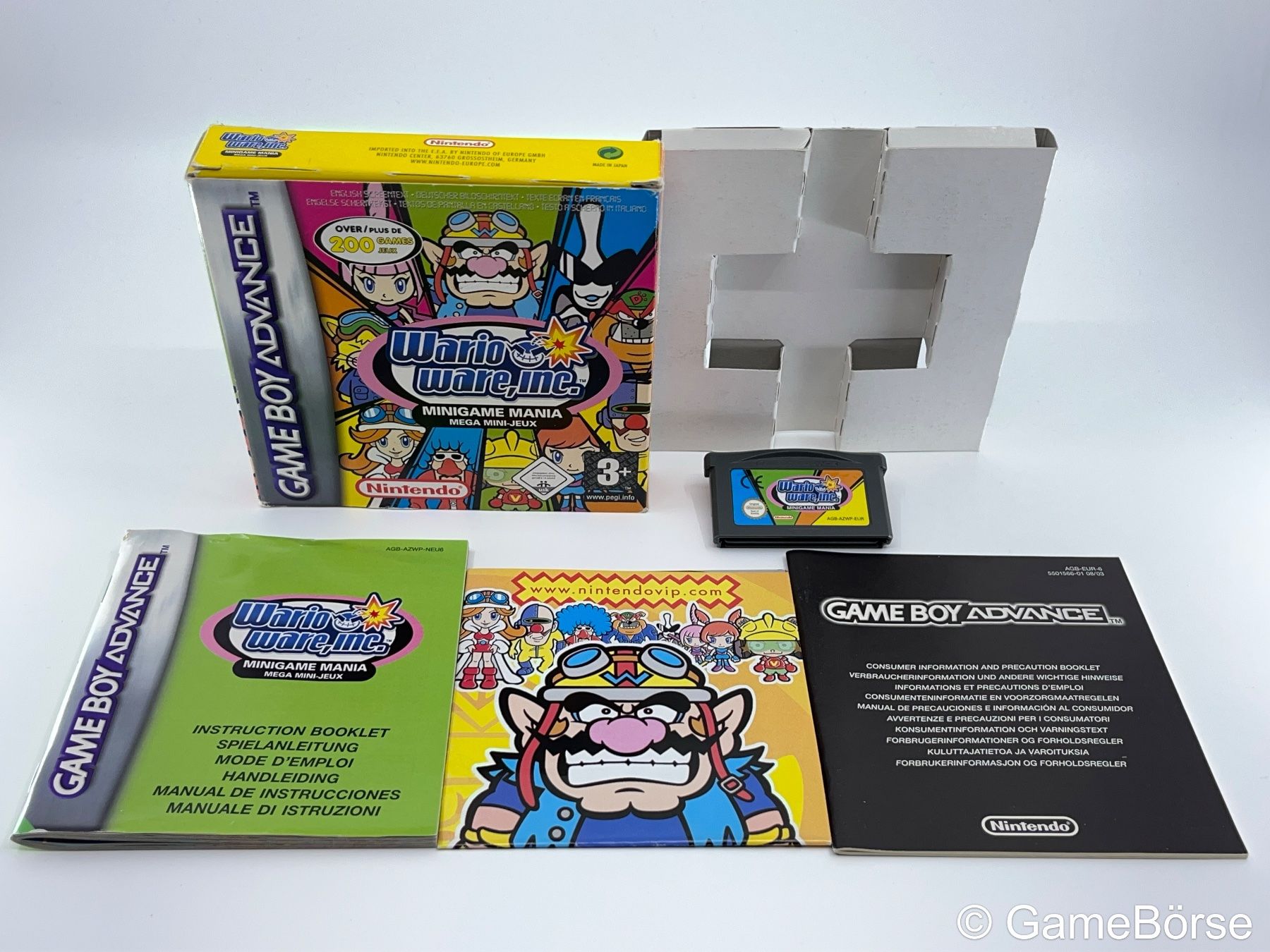 Nintendo Spiele: GBA Wario Ware Inc. in OVP CIB – Gebraucht aus Stettfurt von GameBoerse 4