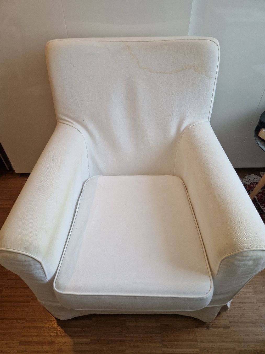 Ikea Poltrone: Sessel mit Flecken, Stoffbezug, weiss,  – Usato da Wittenbach venduto da garbis