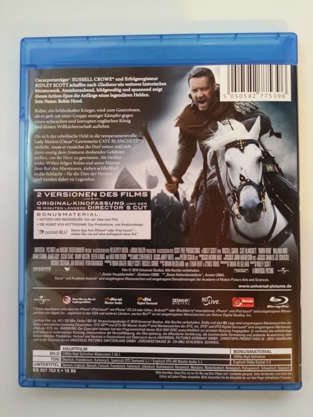 Tutti i DVDs: Robin Hood – Usato da Liestal venduto da Kratzilla 2