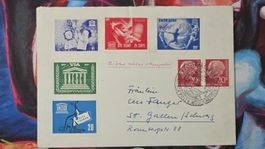 CL35 Enveloppe + Timbre Allemagne 1958