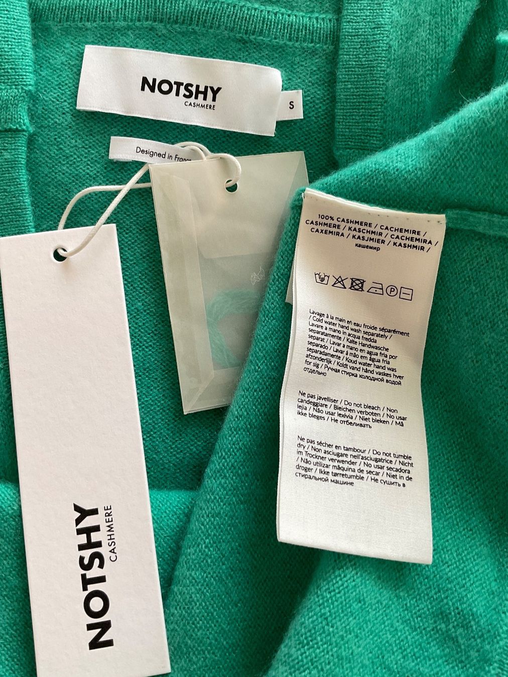 Pullover & Sweatshirts: NOTSHY 100% Kaschmir oversize Pullover Gr S/M NEU NP 270 – Neu und originalverpackt aus Urdorf von alda02 7