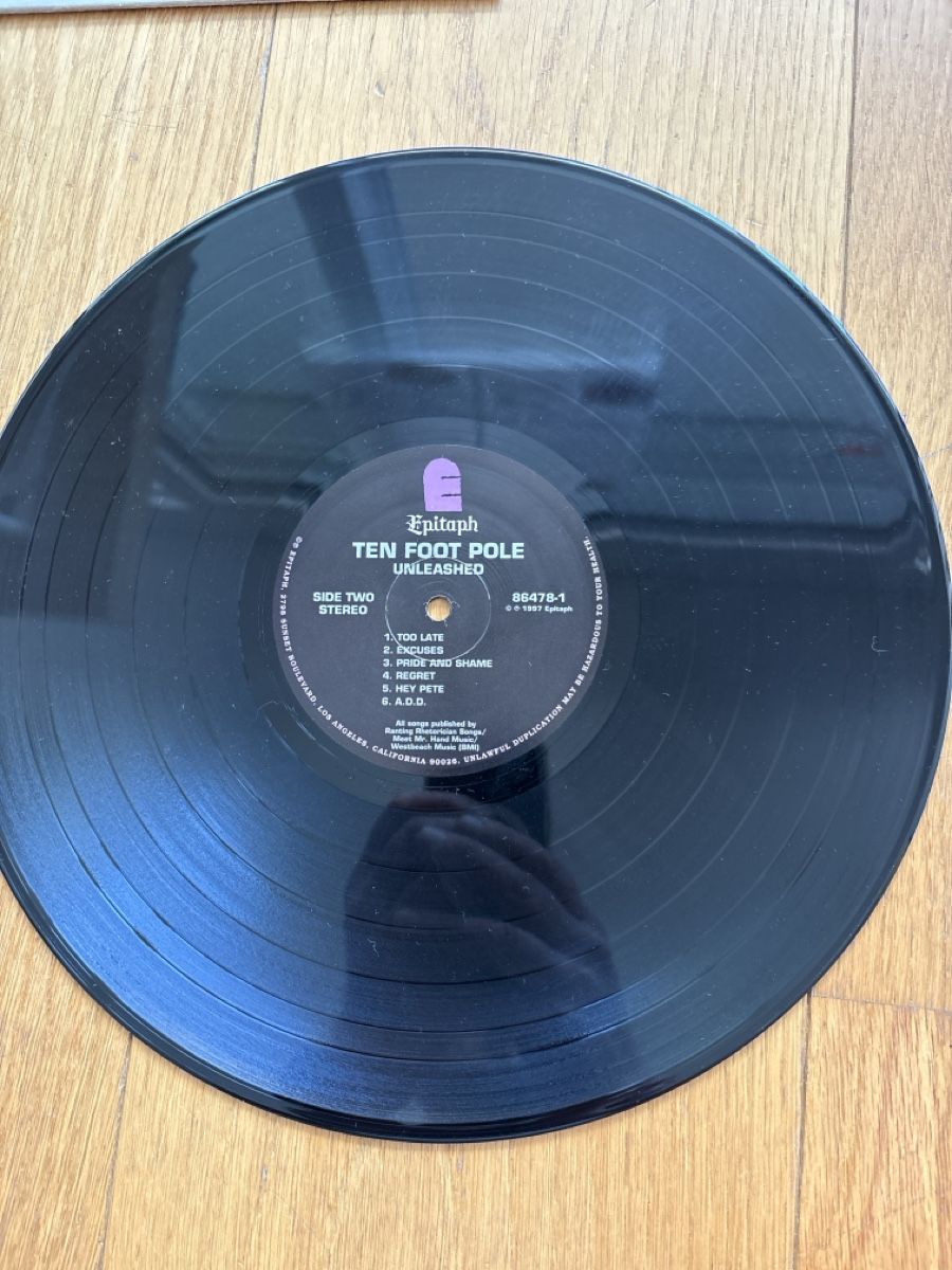 Vinyles: Vinyle Ten Foot Pole Unleashed – D'occasion à Corminboeuf par Cmabillard 3