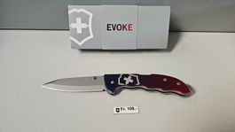 Victorinox - Evoke blau/rot Taschenmesser Blue & Red