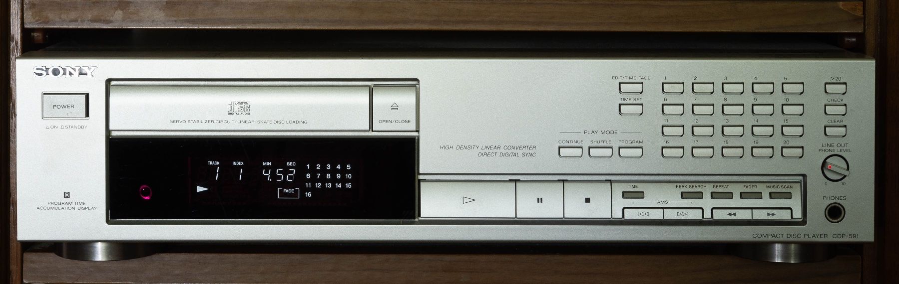 Sony Lettore multimediale & Streamer: Sony CD Spieler - CDP 591 – Usato da Schwerzenbach venduto da floridan 2
