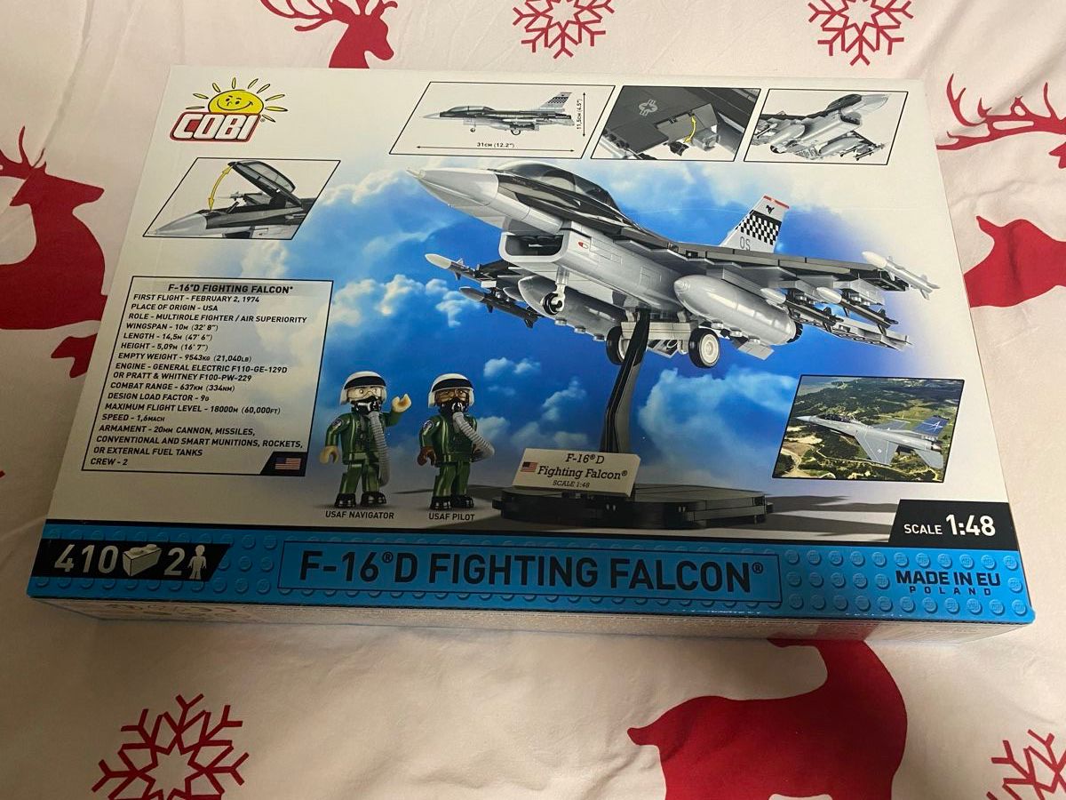 Cobi Kit di costruzioni: Cobi F-16D FIGHTING FALCON – Nuovo e nell'imballaggio originale da Oensingen venduto da sto_j68p 1