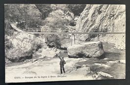 Gorges de la Jogne à Broc (Gruyère), 1912