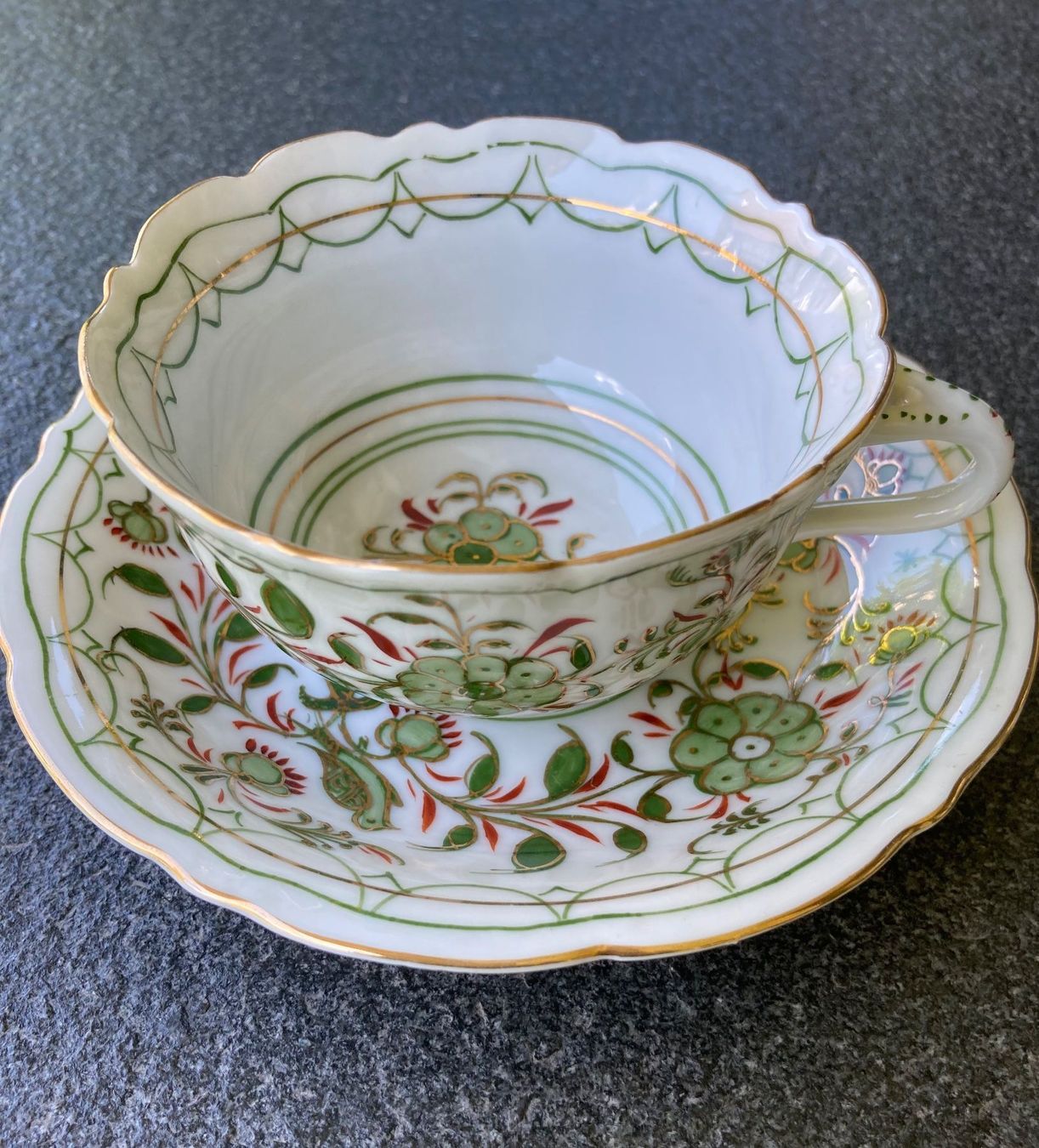 Set di piatti: Antiker Porzellanservice J.H.S. – Usato da oberrieden venduto da gordolino 3
