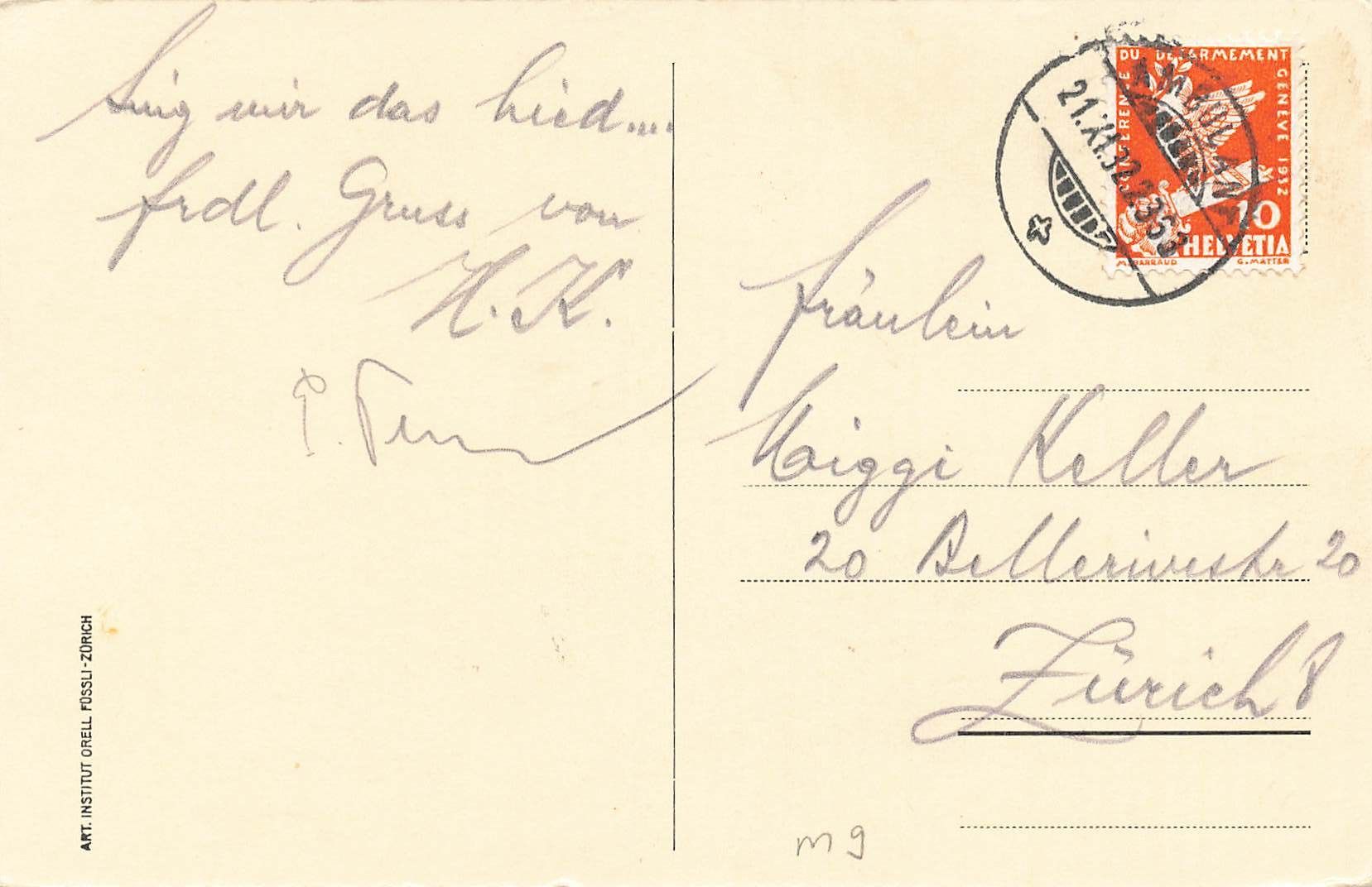 Cartoline postali: Kurhaus wengibad station affoltern – Usato da Biasca venduto da Blenio71 1