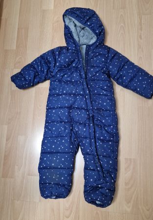 Blauer Skianzug gr74/80 impidimpi