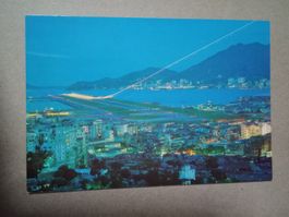 Ak Hong Kong mit Flughafen