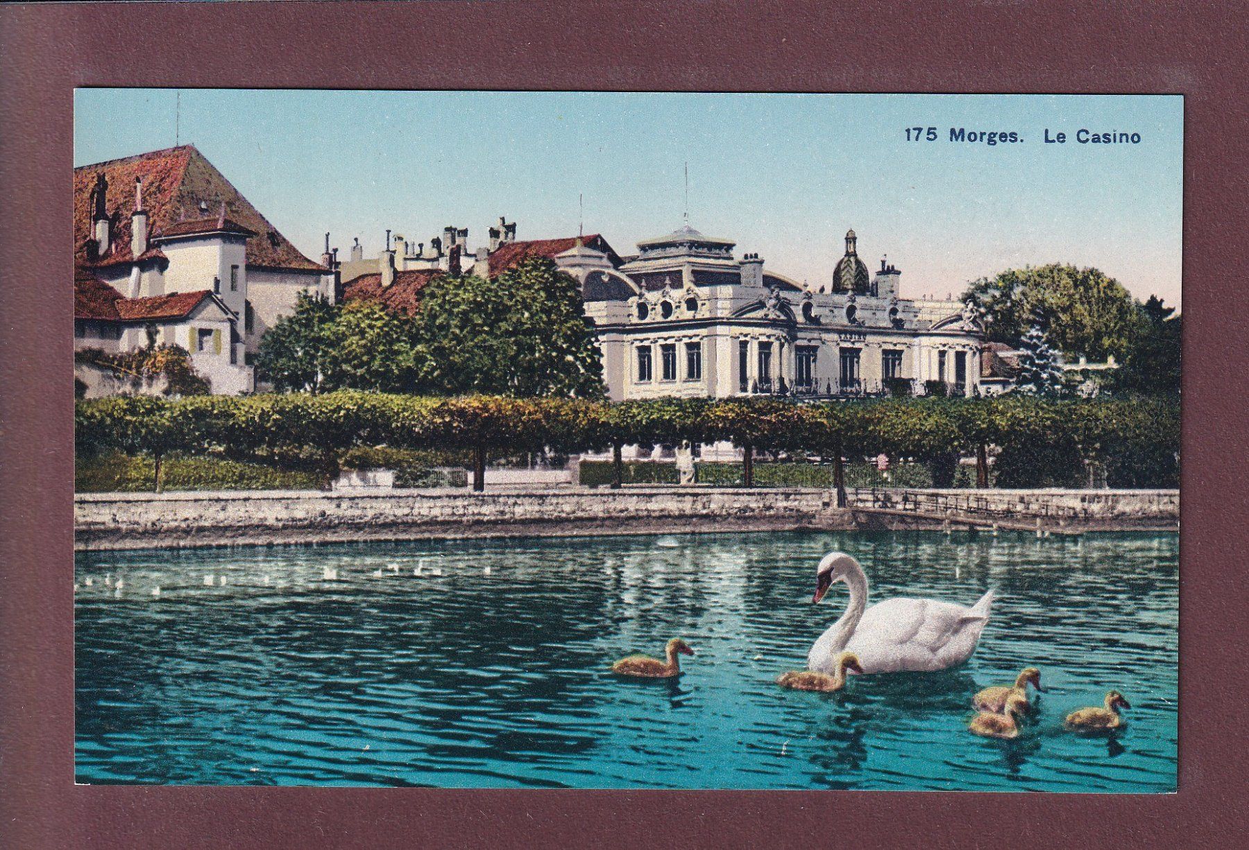 Ansichtskarten: MORGES - Casino – Gebraucht aus Pully von nicecards