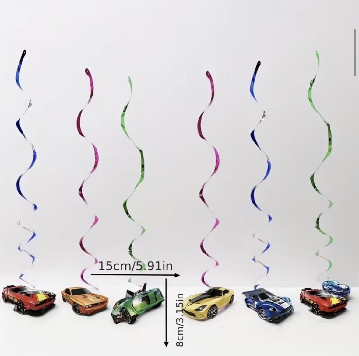 Tutte le decorazioni: Car racing theme party pack, all inclusive – Nuovo e nell'imballaggio originale da Schlieren venduto da sch_7wfd 5