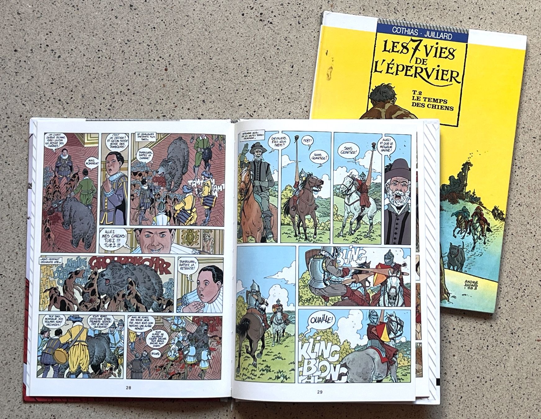Comics: Les 7 Vies de l'Epervier Tome 1 & 2 – Gebraucht aus Zürich von Octopus-275 1