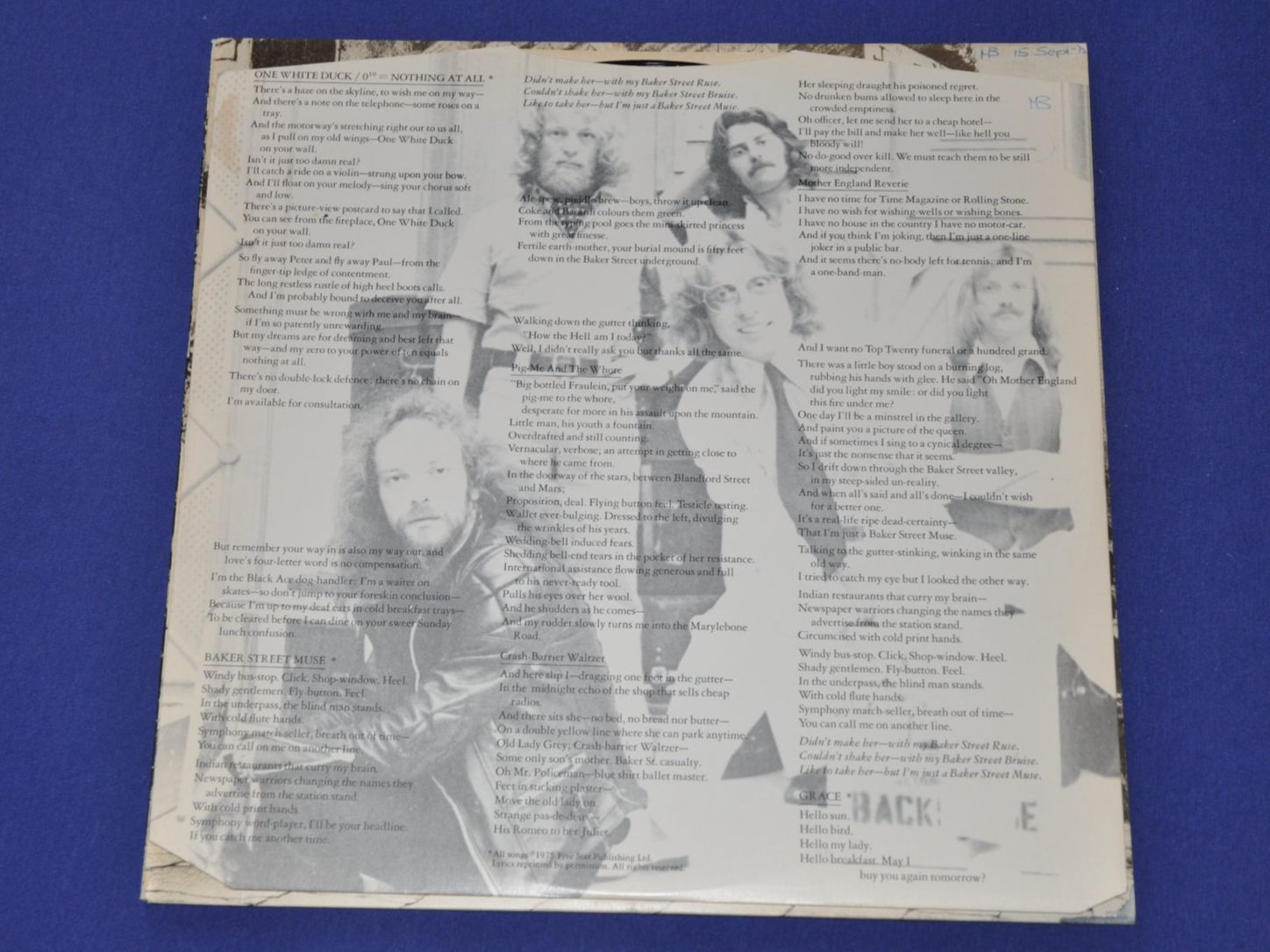 Schallplatten: LP Jethro Tull - Minstrel in the Gallery – Gebraucht aus Boll von Theodora15 3