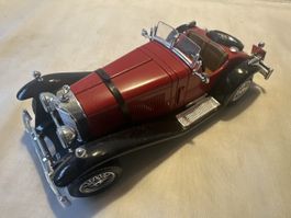 Sammlerstück: Burago Mercedes SSK 1928, 1:18, Top!