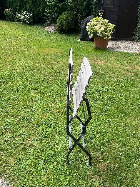 Chaises: 2 x 2 Vintage Gartenstühle – D'occasion à Meilen par Schlandy 3