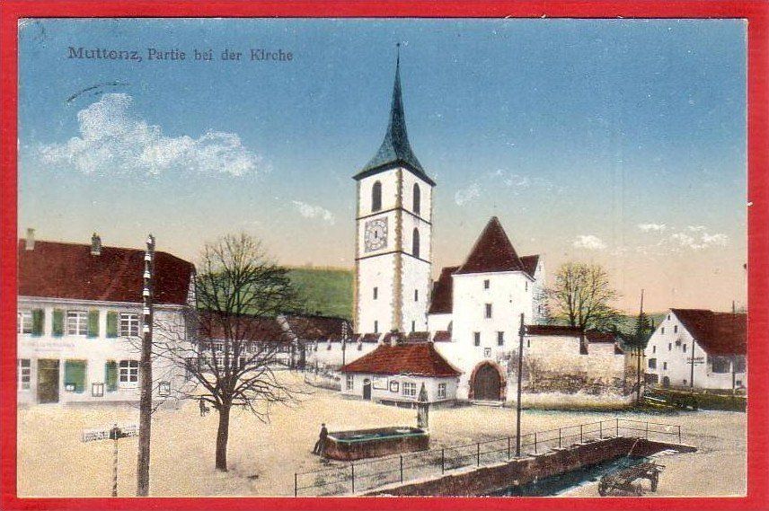 Cartes postales: MUTTENZ 1918 – D'occasion à Grüningen par Kartenlaube