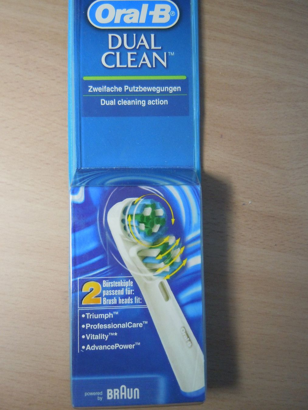 Oral B Cura dei denti: Oral -B Dual Clean Bürsten 2er Pack – Nuovo e nell'imballaggio originale da Luzern venduto da Baumli1