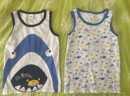 2er Set Topomini T-Shirts, Gr. 110/116, Sommer, Top Zustand