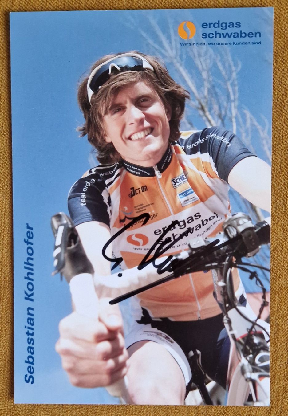 Autogramme: Sebastian Kohlhofer - Radsport - handsigniert – Gebraucht aus Menziken von Autogramme