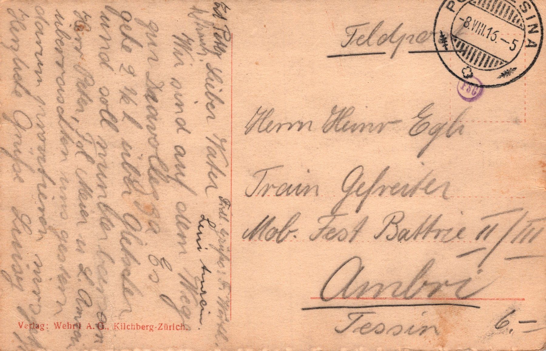 Cartoline postali: 0102 - Postkarte / Ansichtskarte - Diavolezza & Piz Bernina – Usato da Reinach BL venduto da Boston-Verkauf 1