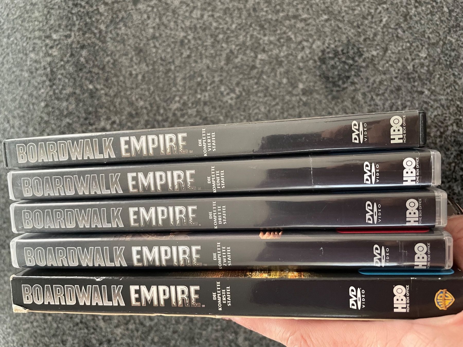 Tutti i DVDs: Bordwalk Empire komplette Serie – Usato da Belpberg venduto da Ranukel 3