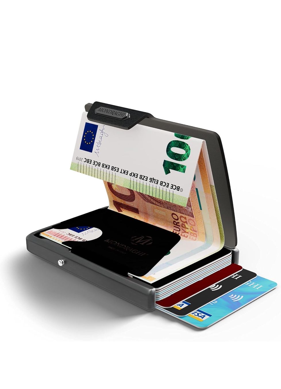 Brieftaschen: MONDRAGHI Portemonnaie/Kartenhalter – Neu (gemäss Beschreibung) aus Baar von renbee 7
