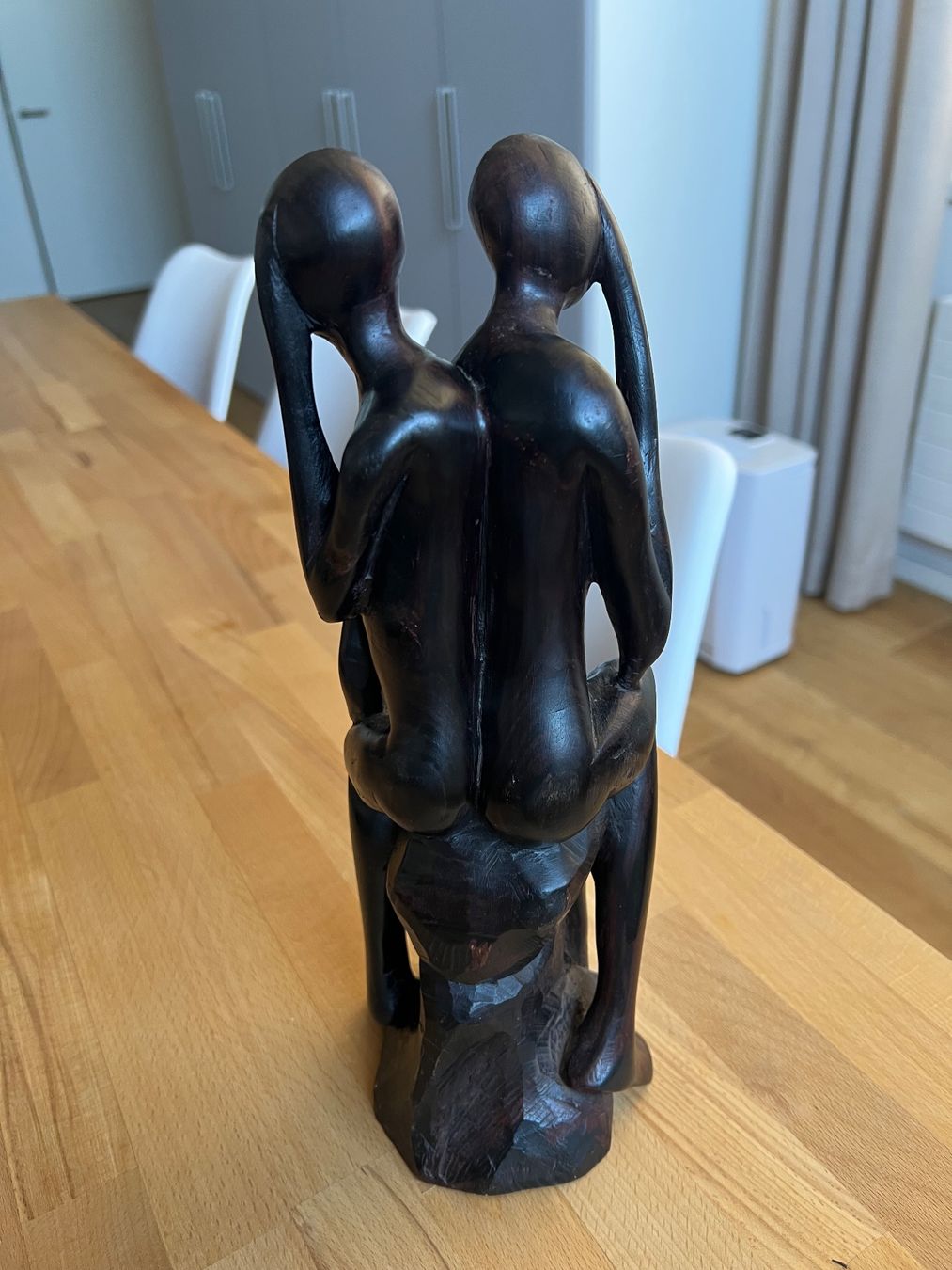 Statuette: Holzfigur aus Tansania handgeschnitzt – Usato da Herisau venduto da Nimsajg 2